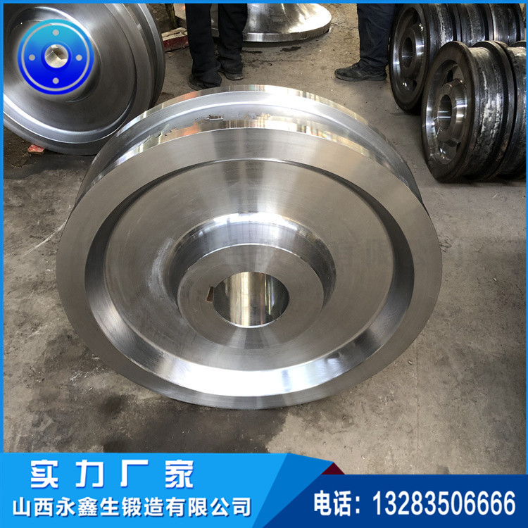 锻造钢渣机车轮锻件 锻造钢渣机车轮锻件