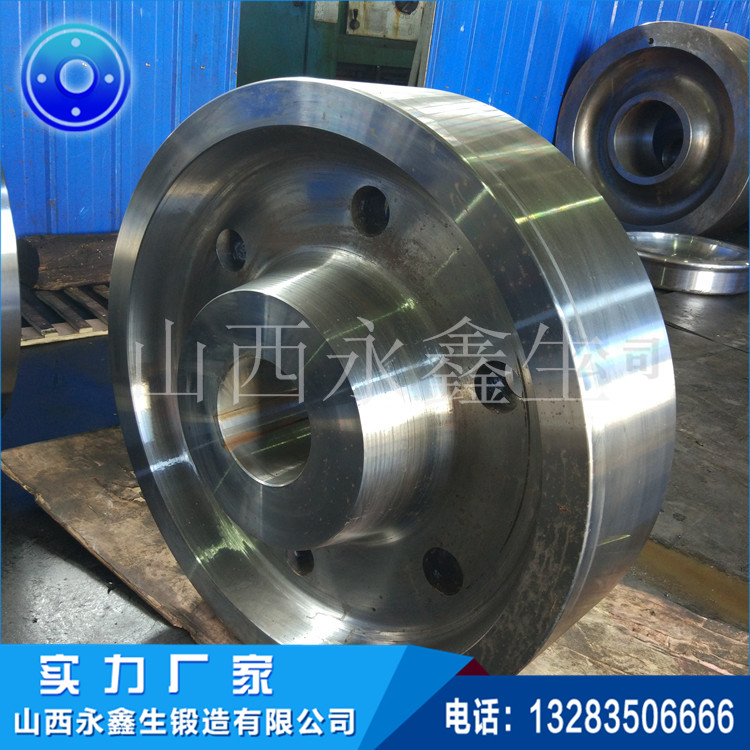 锻造水轮发电机2000KW飞轮锻件 锻造水轮发电机2000KW飞轮锻件