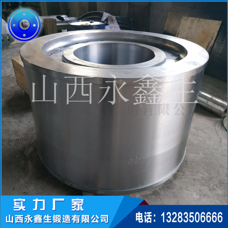 锻造回转窑重型托轮锻件 锻造回转窑重型托轮锻件