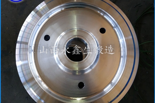 锻造45钢轨道行走轮
