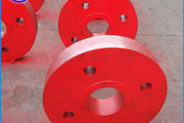 过跨车车轮锻件