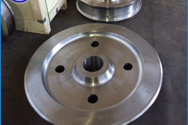 渣罐倾翻车车轮锻造件