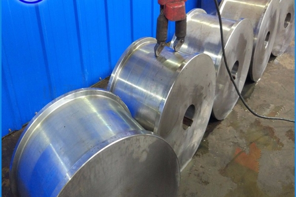 起重机滑轮锻造钢包车轮