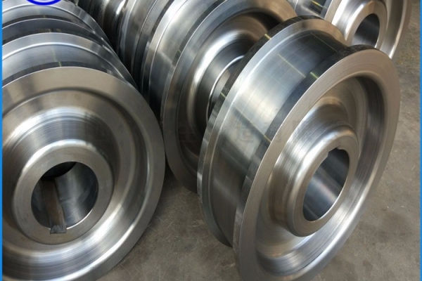 门式斗轮堆取料机车轮锻件