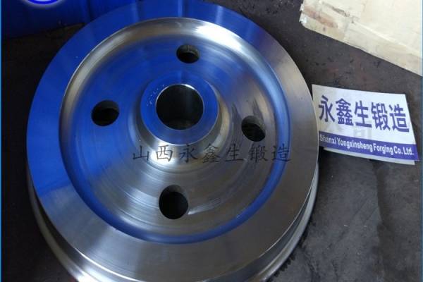 高炉铁水罐车轮锻件