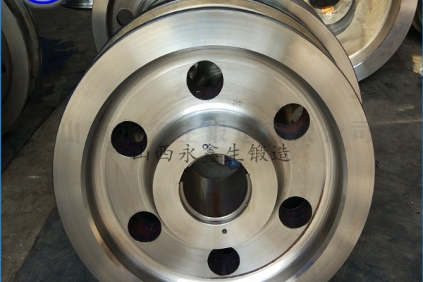 连铸中包车轮锻件