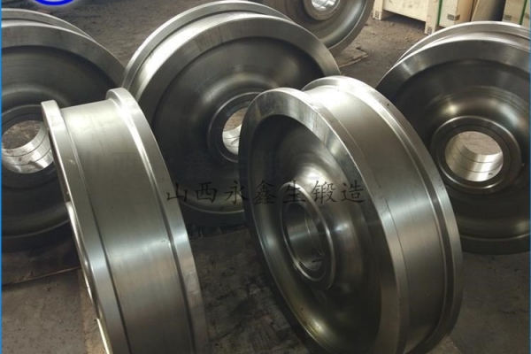 钢厂车轮锻件