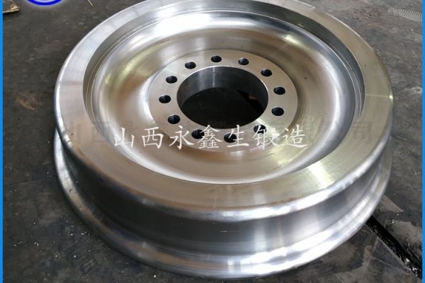 45钢钢轨轮锻件