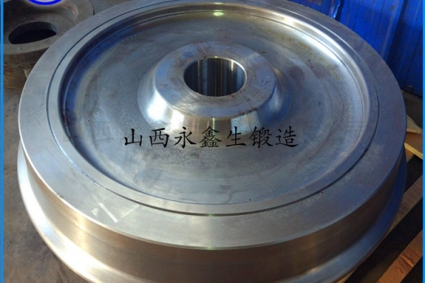 45钢大机车轮锻件