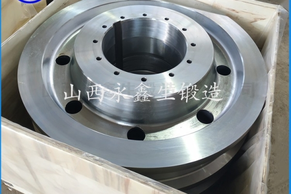 42CrMo吊运熔炉起重机锻造轮