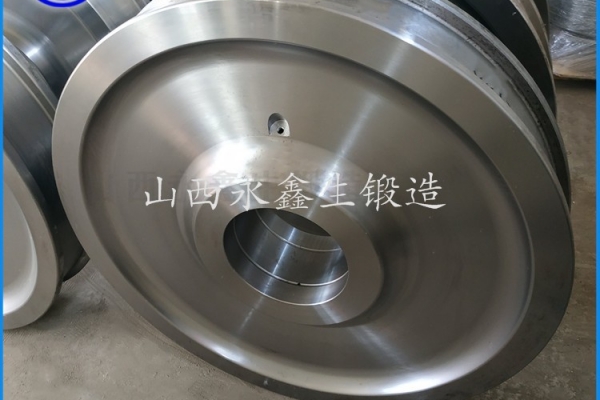 锻造40Cr汽车螺旋卸船机轮