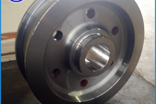 锻造加工捣固焦炉导烟车轮