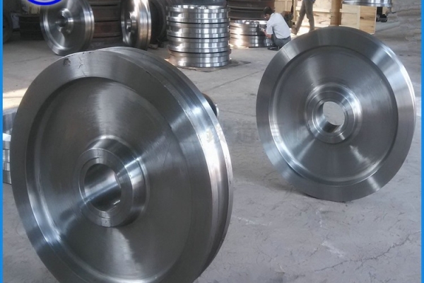 锻造集装箱龙门吊车轮