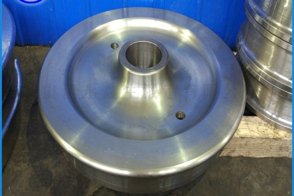35SiMn地铁车轮锻件