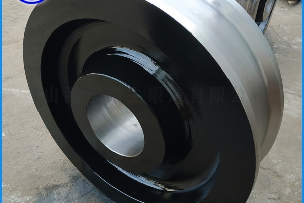 钢渣机车轮锻件