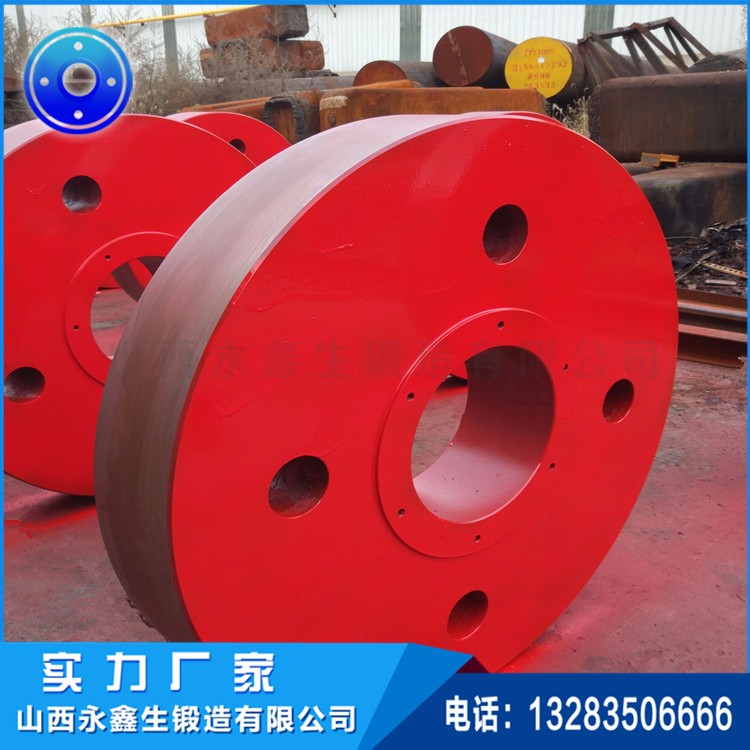 堆取料机车轮锻造件